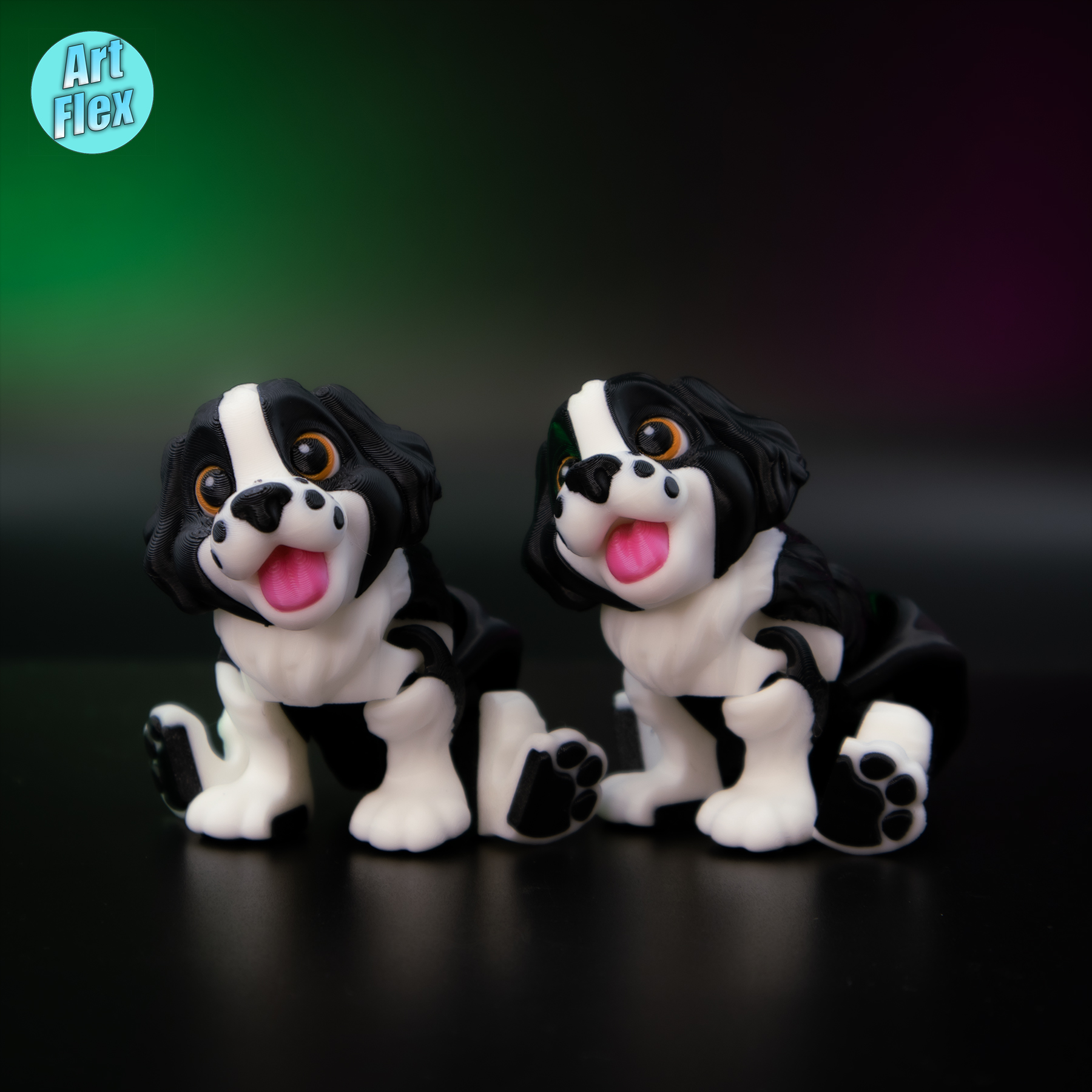 Flexi Baby Springer Spaniel STL/3MF Multicolor